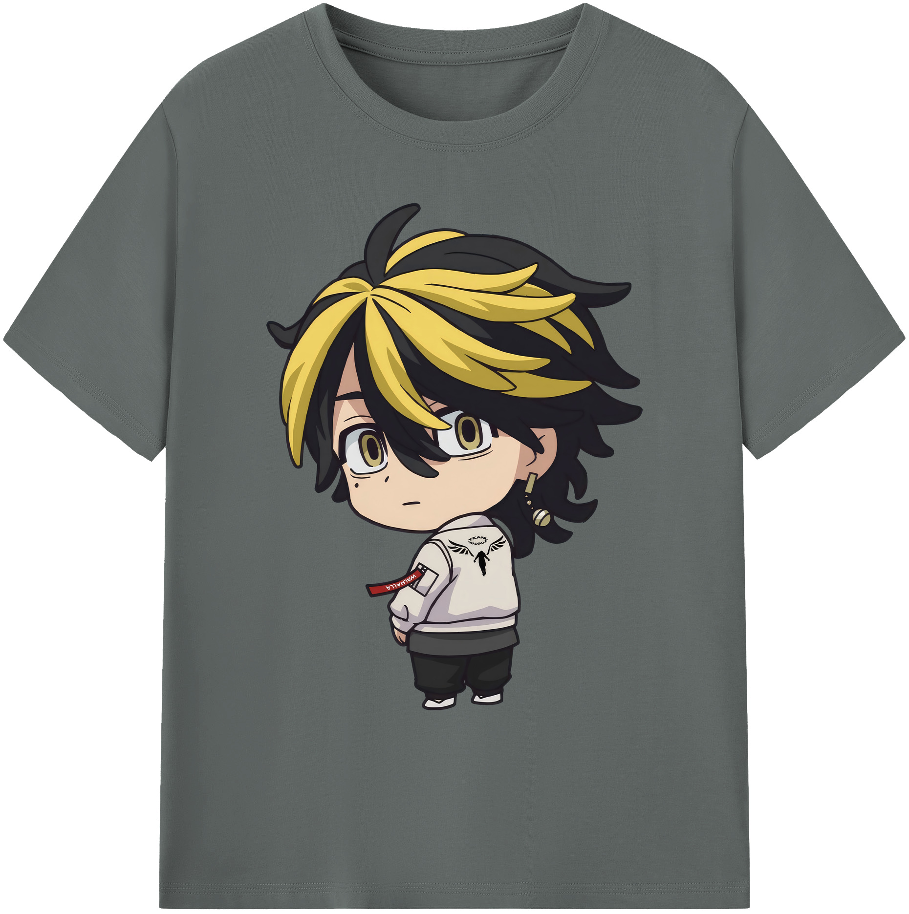 （画像用） 東京リベンジャーズ Tokyo Revengers 綿100％ メンズ半袖Tシャツ｜肌触りやわらか＆通気性
